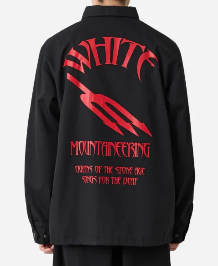 White Mountaineering Qotsa Songs For The Deaf Coach Jacket