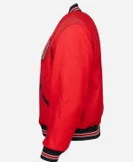 1950 Indians Wool Red Varsity Jacket