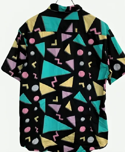 90 Day Fiance S11 Multi Color Geo Print Shirt