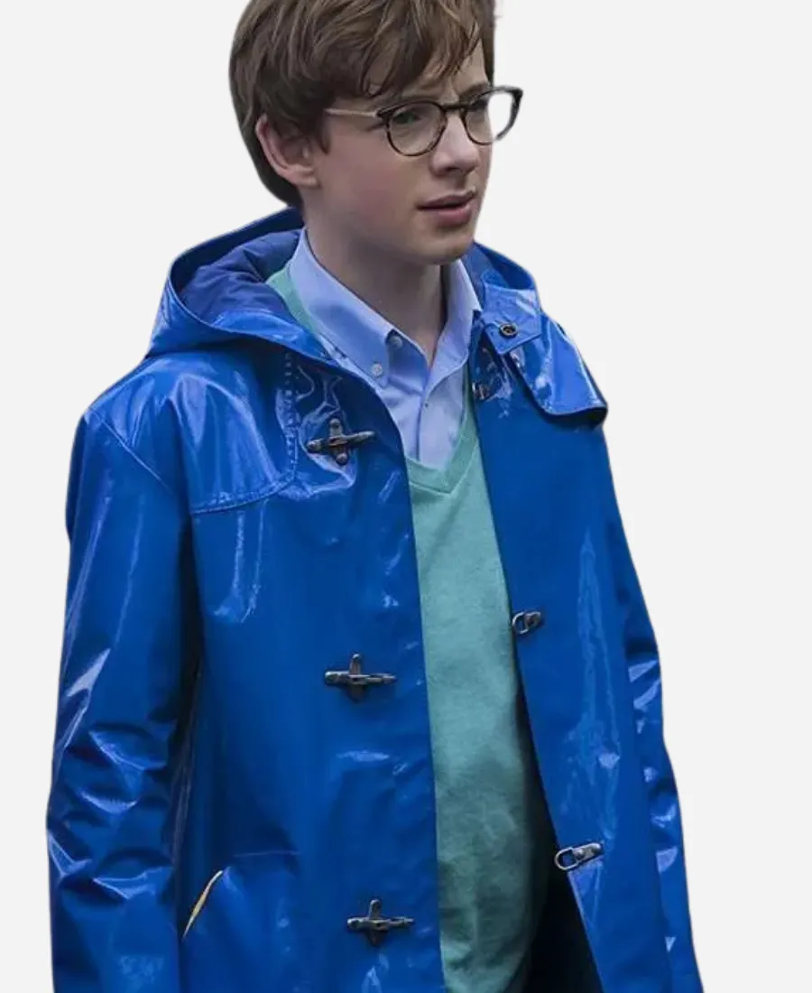 A Series of Unfortunate Events Klaus Baudelaire Leather Jacket A Series of Unfortunate Events Klaus Baudelaire Leather Jacket