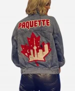 AEW All Out Toronto Renee Paquette Denim Jacket