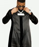 Abdul Carter NFL Draft Red Carpet 2025 Black Coat