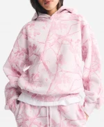 Abercrombie & Fitch Light Pink Camo Sunday Hoodie