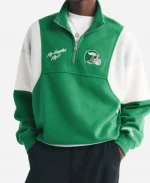 Abercrombie NFL Philadelphia Eagles Green Sweatshirt