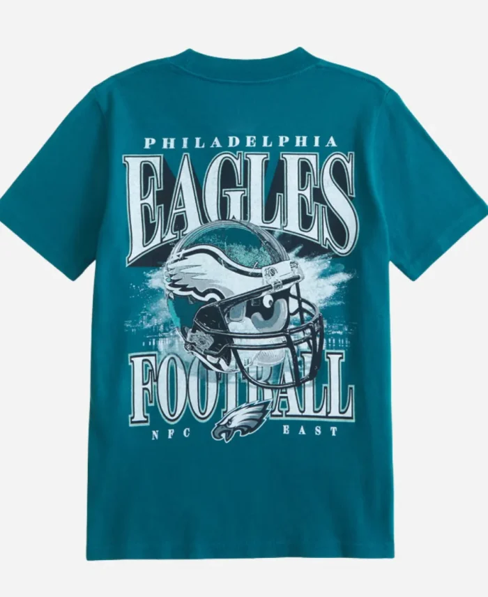 Abercrombie Philadelphia Eagles Vintage-Inspired Graphic Green Tee