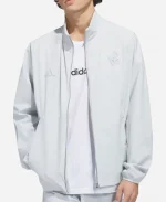 Adidas Mahomes Too Cold Woven ZNE White Track Jacket