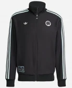  Adidas Newcastle United FC Terrace Icons Track Jacket - Black