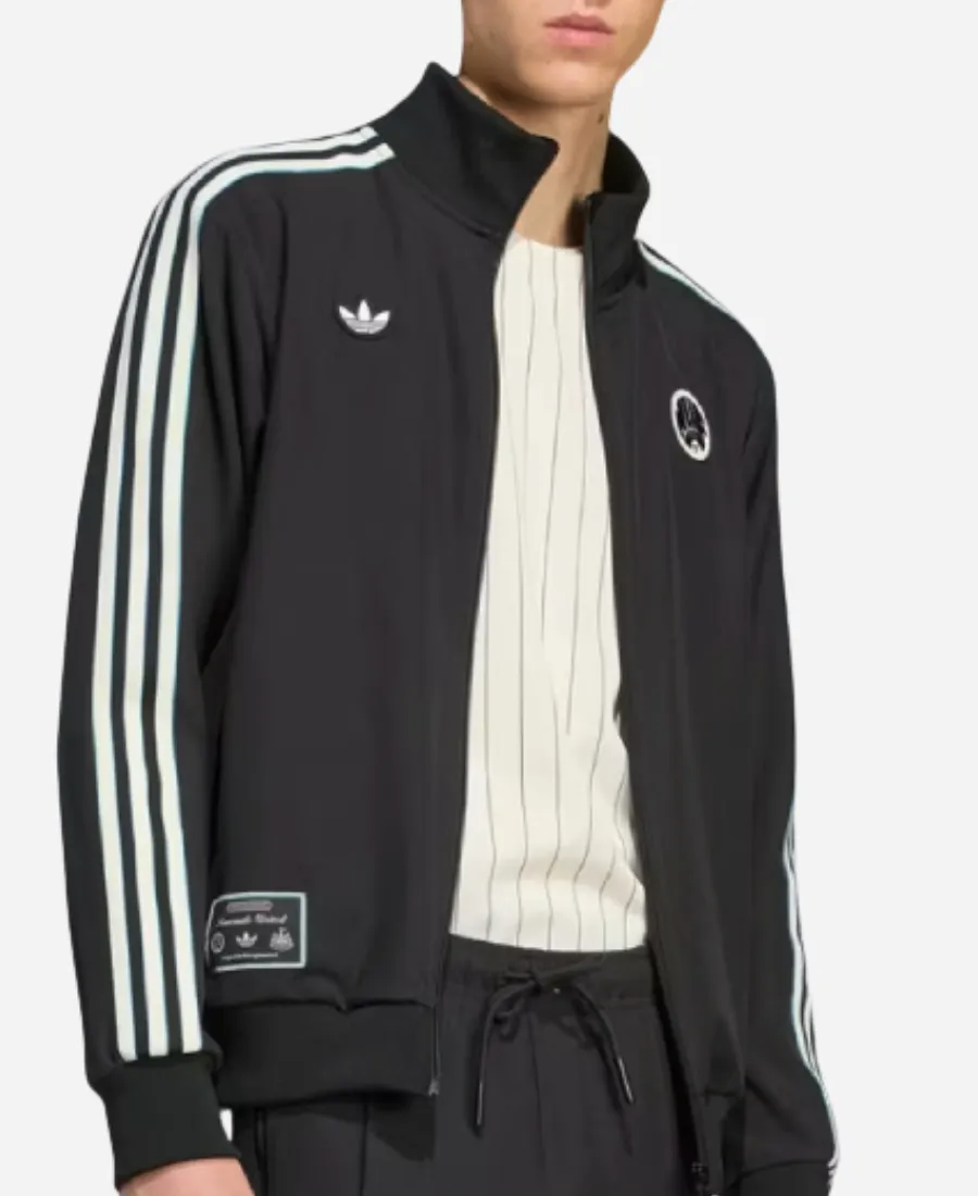 Adidas Newcastle United FC Terrace Icons Track Jacket Adidas Newcastle United FC Terrace Icons Track Jacket