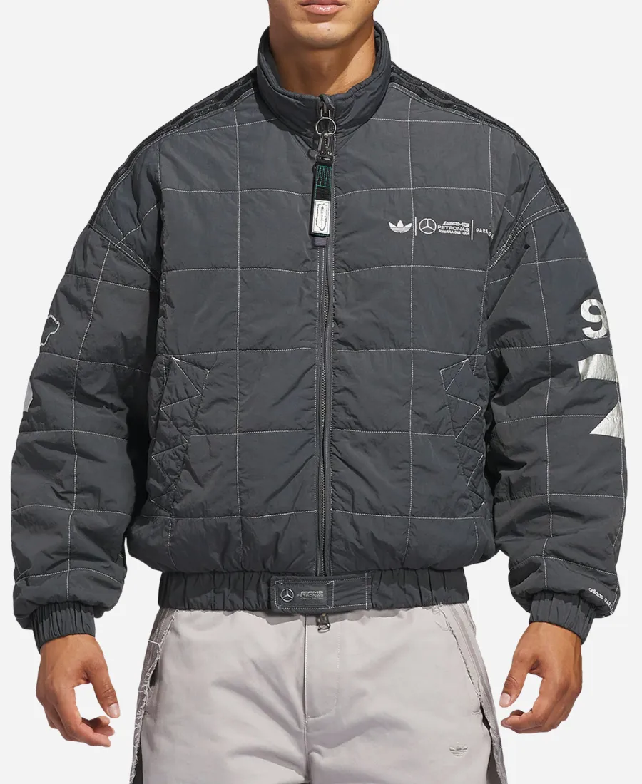 Adidas Para Bad Bunny x Mercedes-AMG F1 Racing Jacket Adidas Para Bad Bunny x Mercedes-AMG F1 Racing Jacket