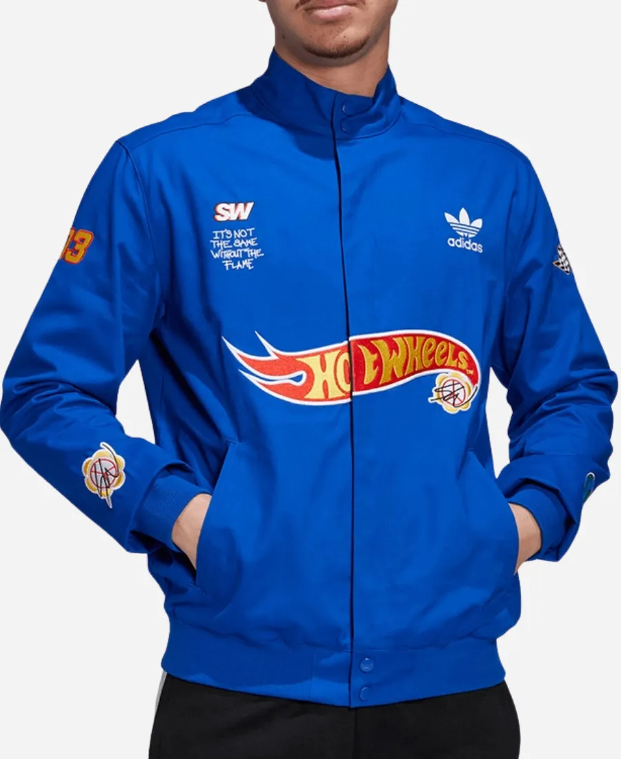 Adidas x Hot Wheels Blue Jacket Adidas x Hot Wheels Blue Jacket