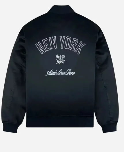 Aimé Leon Dore x New York Yankees Navy Varsity Jacket