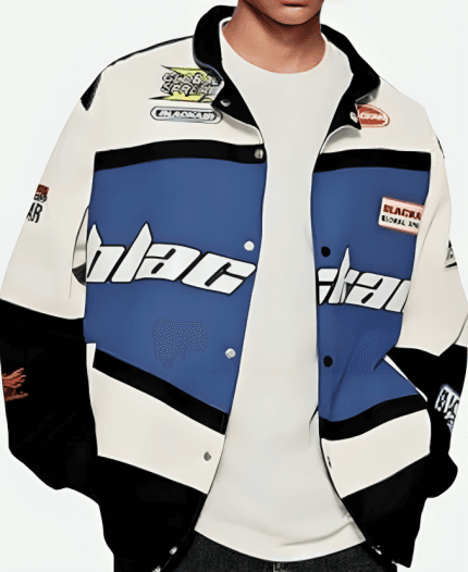 Air Racing Style Varsity Jacket