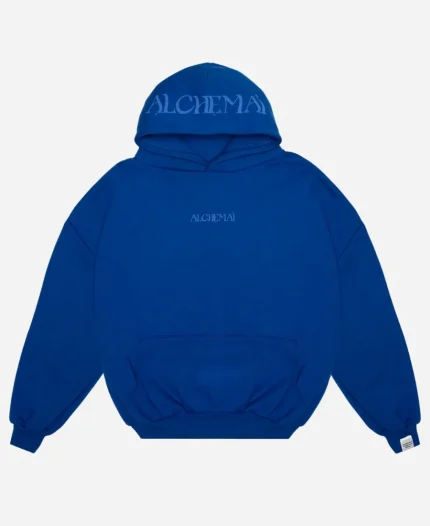 Alchemai Blue Pullover Hoodie