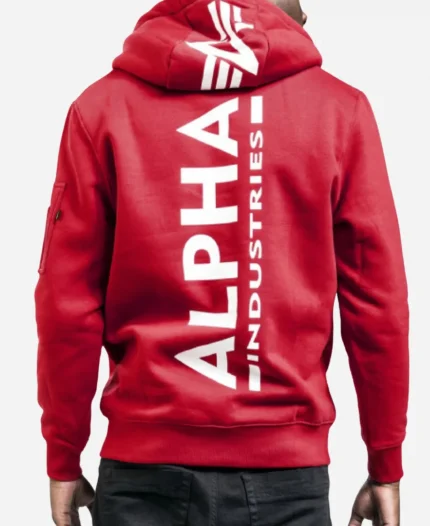 Alpha Industries Back Print Hoodie