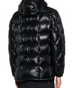 And Wander Diamond Stitch Down Quilted Black Jacket