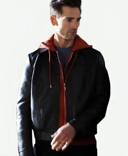 Andrew W. Walker The Reluctant Royal Johnny Payne Dark Brown Leather Jacket