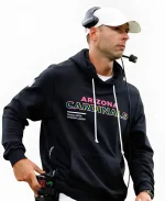 Arizona Cardinals 2025 Coach Jonathan Gannon Crucial Catch Sideline Hoodie