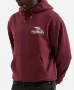 Arsenal Classics East Stand Burgundy Hoodie