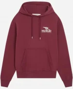 Arsenal Classics East Stand Burgundy Pullover Hoodie - For Sale