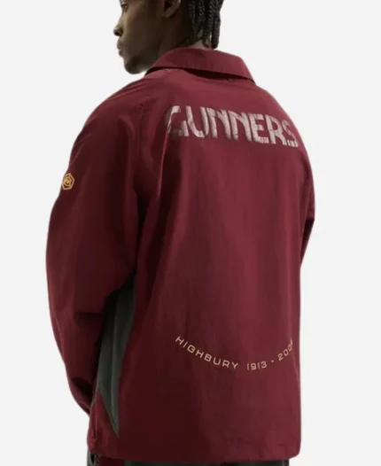 Arsenal Classics Highbury Drill Red Pullover Top