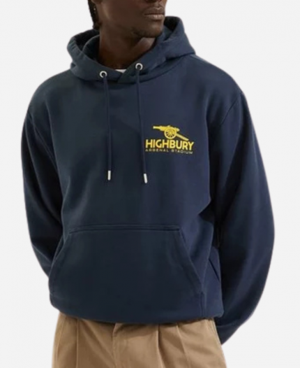 Arsenal Classics Navy East Stand Hoodie