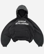  Artificial Intelligence Pullover Style Black Hoodie