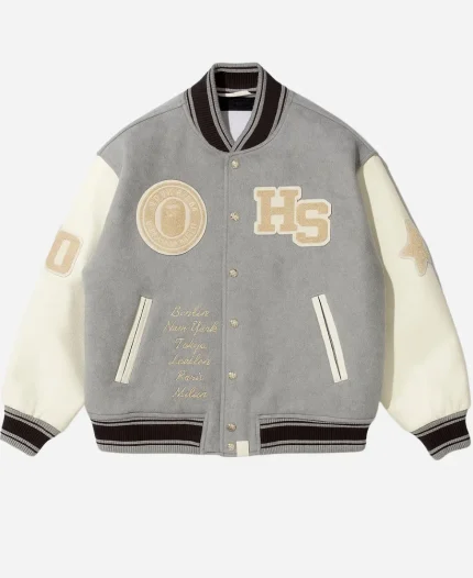 BAPE X HIGHSNOBIETY Varsity Jacket
