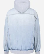 Balenciaga x Farfetch New Season Blue Hooded Denim Jacket