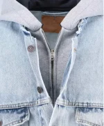 Balenciaga x Farfetch New Season Hooded Denim Jacket