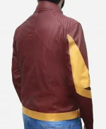 Barry Allen The Once and Future Flash Red Leather Jacket