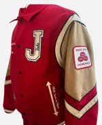 Baseball Player Jake From State Farm Varsity Jacket