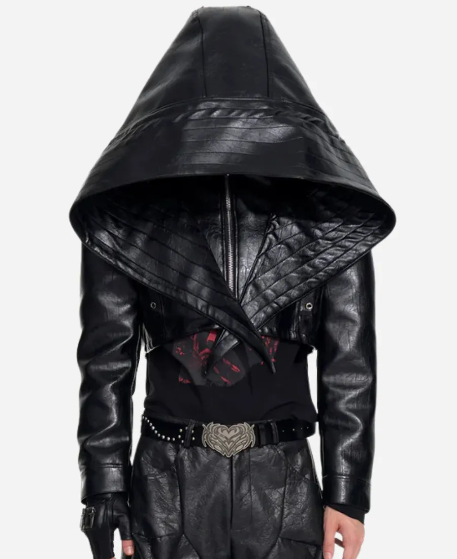 Bat Hats Hooded Short Jacket Bat Hats Hooded Short Jacket