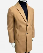 Benjamin Ayres Dan 2024 The Santa Class Brown Wool-Blend Coat
