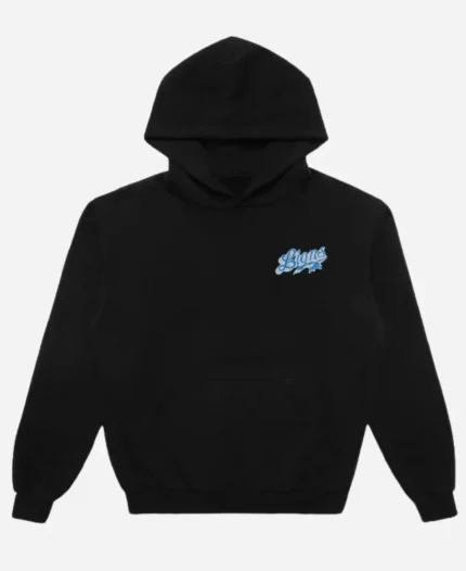 Born x Raised Detroit Lions Pro Script Black Pullover Hoodie For Sale