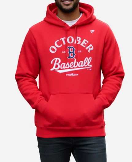 Boston Red Sox Postseason Locker Room Hoodie