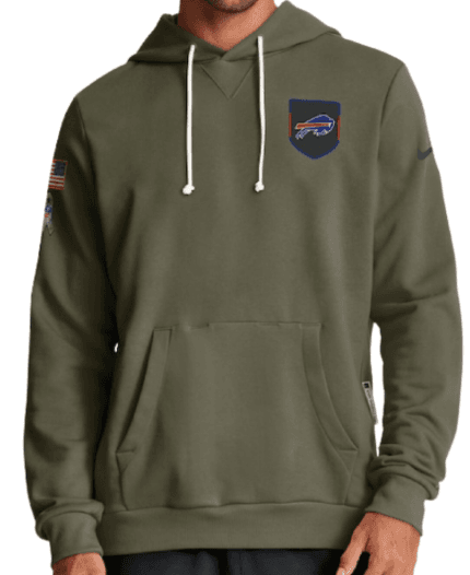 Buffalo Bills 2025 Salute To Service Hoodie