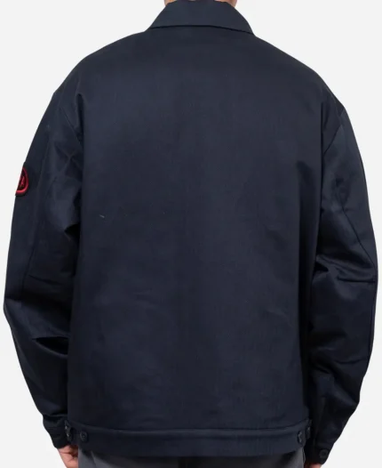 By Parra Pumping Gas Navy Blue Jacket