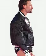 CM Punk WWE Wrestlepalooza 2025 Event AJ’s Husband Black Jacket