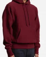 Camber Max-weight Maroon Pullover Hoodie