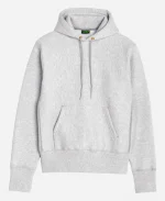 Camber Max-weight White Pullover Hoodie