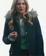 Candace Cameron Bure A Christmas Less Traveled 2024 Parka Coat