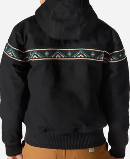 Carhartt Aztec 50th Anniversary Vintage 90s Montana Black Jacket