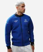 Carlos Alcaraz Laver Cup 2025 Blue Jacket