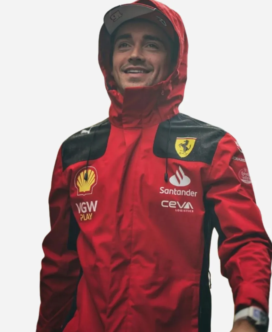 Charles Leclerc Ferrari F1 Jacket Charles Leclerc Ferrari F1 Jacket