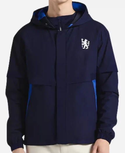 Chelsea Windbreaker Navy Jacket