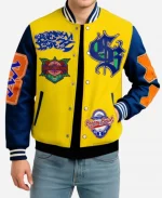 Chris Brown 2025 Breezy Bowl XX Tour Varsity Jacket