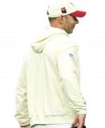 Coach Jonathan Gannon Arizona Cardinals Nike Natural 2025 Rivalries Collection Standard Issue Sideline Dri-FIT Cream  Pullover Hoodie