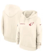 Coach Jonathan Gannon Arizona Cardinals Nike Natural 2025 Rivalries Collection Standard Issue Sideline Dri-FIT Pullover Hoodie