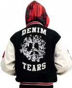 Denim Tears Peace Wreath Varsity Jacket