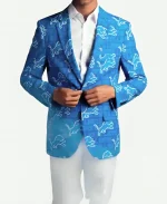 Detroit Lions Blue & White Suit
